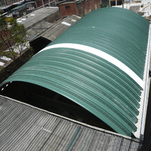 Cubierta Autoportante Curva | Cubiertas Autoportantes | Arcochapa